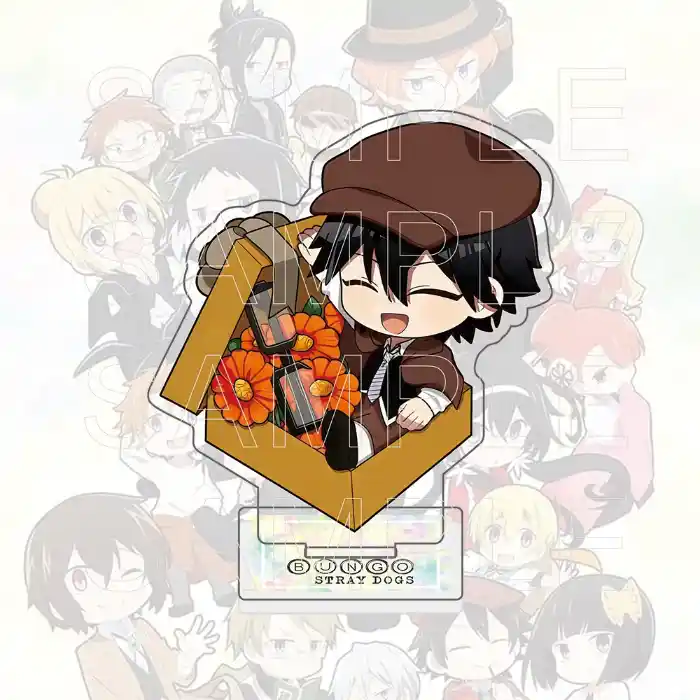 Bungo Stray Dogs Acrylic Stand & Keychain, Dazai Chuuya Akutagawa Figure, Flower Box Mini Custom Charm Phone Personalized, Keychain, Mô Hình Đứng Standee Anime, In 2 Mặt, Cao 6cm, Trang Trí Decor Bàn Học, Balo 4 Bungo Stray Dogs Acrylic Stand & Keychain, Dazai Chuuya Akutagawa Figure, Flower Box Mini Custom Charm Phone Personalized, Keychain, Mô Hình Đứng Standee Anime, In 2 Mặt, Cao 6cm, Trang Trí Decor Bàn Học, Balo - Ảnh 4