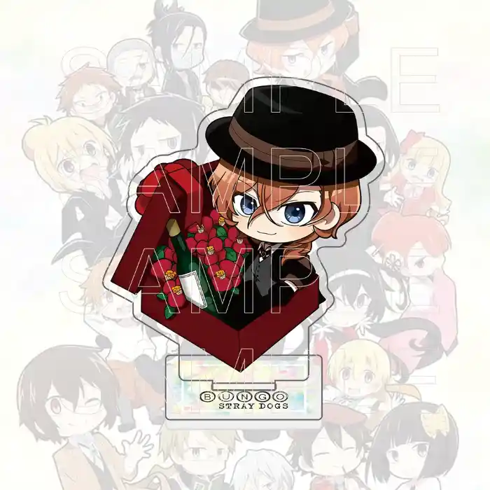 Bungo Stray Dogs Acrylic Stand & Keychain, Dazai Chuuya Akutagawa Figure, Flower Box Mini Custom Charm Phone Personalized, Keychain, Mô Hình Đứng Standee Anime, In 2 Mặt, Cao 6cm, Trang Trí Decor Bàn Học, Balo 5 Bungo Stray Dogs Acrylic Stand & Keychain, Dazai Chuuya Akutagawa Figure, Flower Box Mini Custom Charm Phone Personalized, Keychain, Mô Hình Đứng Standee Anime, In 2 Mặt, Cao 6cm, Trang Trí Decor Bàn Học, Balo - Ảnh 5