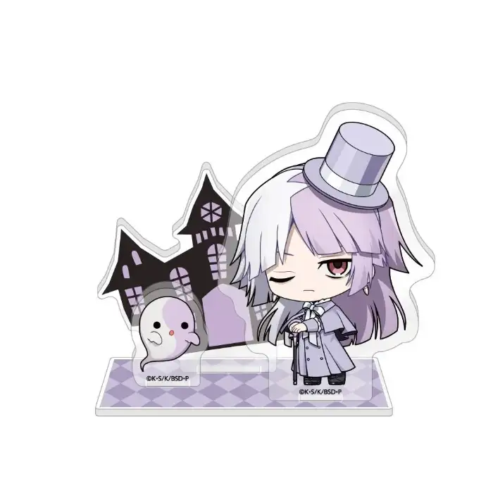 Bungo Stray Dogs Dazai Osamu Double Sided Cute Anime Acrylic Stand Keychain Character Custom Charm Phone Personalized, Keychain, Mô Hình Đứng Standee Anime, In 2 Mặt, Cao 6cm, Trang Trí Decor Bàn Học, Balo 2 Bungo Stray Dogs Dazai Osamu Double Sided Cute Anime Acrylic Stand Keychain Character Custom Charm Phone Personalized, Keychain, Mô Hình Đứng Standee Anime, In 2 Mặt, Cao 6cm, Trang Trí Decor Bàn Học, Balo - Ảnh 2