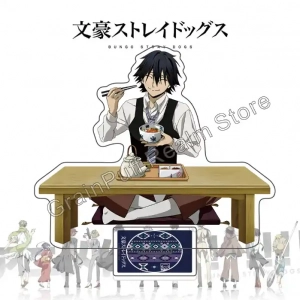 Bungo Stray Dogs Ochazuke Acrylic Standee | Dazai Akutagawa Atsushi Kyouka Kunikida Figure Custom Charm Phone Personalized, Keychain, Mô Hình Đứng Standee Anime,  In 2 Mặt, Cao 6cm, Trang Trí Decor Bàn Học, Balo