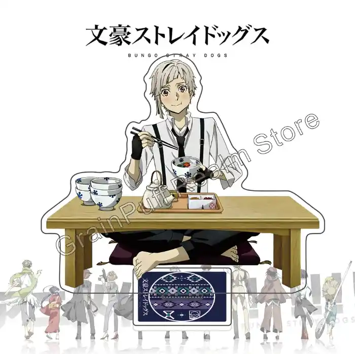 Bungo Stray Dogs Ochazuke Acrylic Standee | Dazai Akutagawa Atsushi Kyouka Kunikida Figure Custom Charm Phone Personalized, Keychain, Mô Hình Đứng Standee Anime, In 2 Mặt, Cao 6cm, Trang Trí Decor Bàn Học, Balo 5 Bungo Stray Dogs Ochazuke Acrylic Standee | Dazai Akutagawa Atsushi Kyouka Kunikida Figure Custom Charm Phone Personalized, Keychain, Mô Hình Đứng Standee Anime, In 2 Mặt, Cao 6cm, Trang Trí Decor Bàn Học, Balo - Ảnh 5