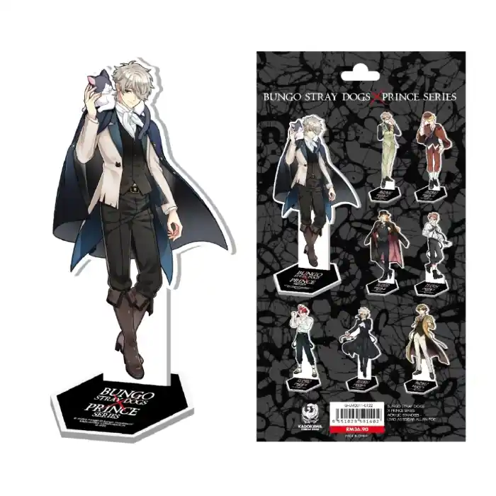 Bungo Stray Dogs X Prince Series Figure Display Cartoon Acrylic Stand Model Plate Desk Custom Charm Phone Personalized, Keychain, Mô Hình Đứng Standee Anime, In 2 Mặt, Cao 6cm, Trang Trí Decor Bàn Học, Balo 1 Bungo Stray Dogs X Prince Series Figure Display Cartoon Acrylic Stand Model Plate Desk Custom Charm Phone Personalized, Keychain, Mô Hình Đứng Standee Anime, In 2 Mặt, Cao 6cm, Trang Trí Decor Bàn Học, Balo