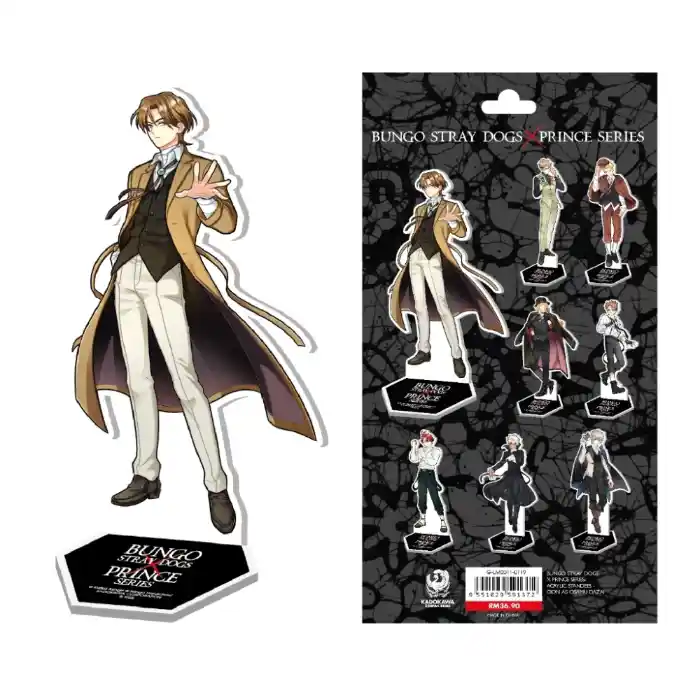 Bungo Stray Dogs X Prince Series Figure Display Cartoon Acrylic Stand Model Plate Desk Custom Charm Phone Personalized, Keychain, Mô Hình Đứng Standee Anime, In 2 Mặt, Cao 6cm, Trang Trí Decor Bàn Học, Balo 2 Bungo Stray Dogs X Prince Series Figure Display Cartoon Acrylic Stand Model Plate Desk Custom Charm Phone Personalized, Keychain, Mô Hình Đứng Standee Anime, In 2 Mặt, Cao 6cm, Trang Trí Decor Bàn Học, Balo - Ảnh 2