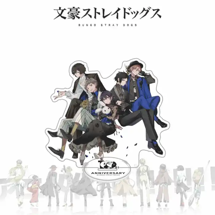 Bungou Stray Dogs 10th Anniversary Acrylic Stand, Osamu Dazai Chuya Nakahara Figure, Armed Custom Charm Phone Personalized, Keychain, Mô Hình Đứng Standee Anime, In 2 Mặt, Cao 6cm, Trang Trí Decor Bàn Học, Balo 2 Bungou Stray Dogs 10th Anniversary Acrylic Stand, Osamu Dazai Chuya Nakahara Figure, Armed Custom Charm Phone Personalized, Keychain, Mô Hình Đứng Standee Anime, In 2 Mặt, Cao 6cm, Trang Trí Decor Bàn Học, Balo - Ảnh 2