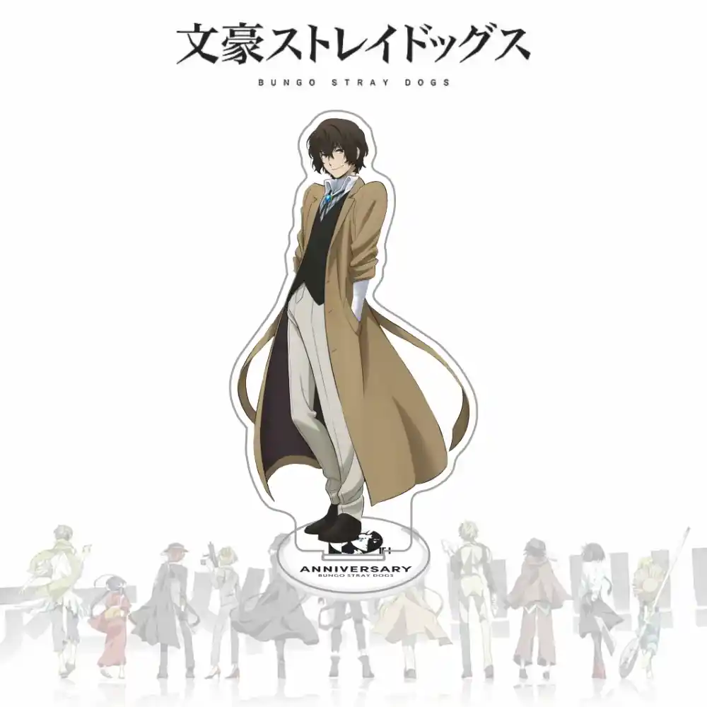 Bungou Stray Dogs 10th Anniversary Acrylic Stand, Osamu Dazai Chuya Nakahara Figure, Armed Custom Charm Phone Personalized, Keychain, Mô Hình Đứng Standee Anime, In 2 Mặt, Cao 6cm, Trang Trí Decor Bàn Học, Balo 3 Bungou Stray Dogs 10th Anniversary Acrylic Stand, Osamu Dazai Chuya Nakahara Figure, Armed Custom Charm Phone Personalized, Keychain, Mô Hình Đứng Standee Anime, In 2 Mặt, Cao 6cm, Trang Trí Decor Bàn Học, Balo - Ảnh 3