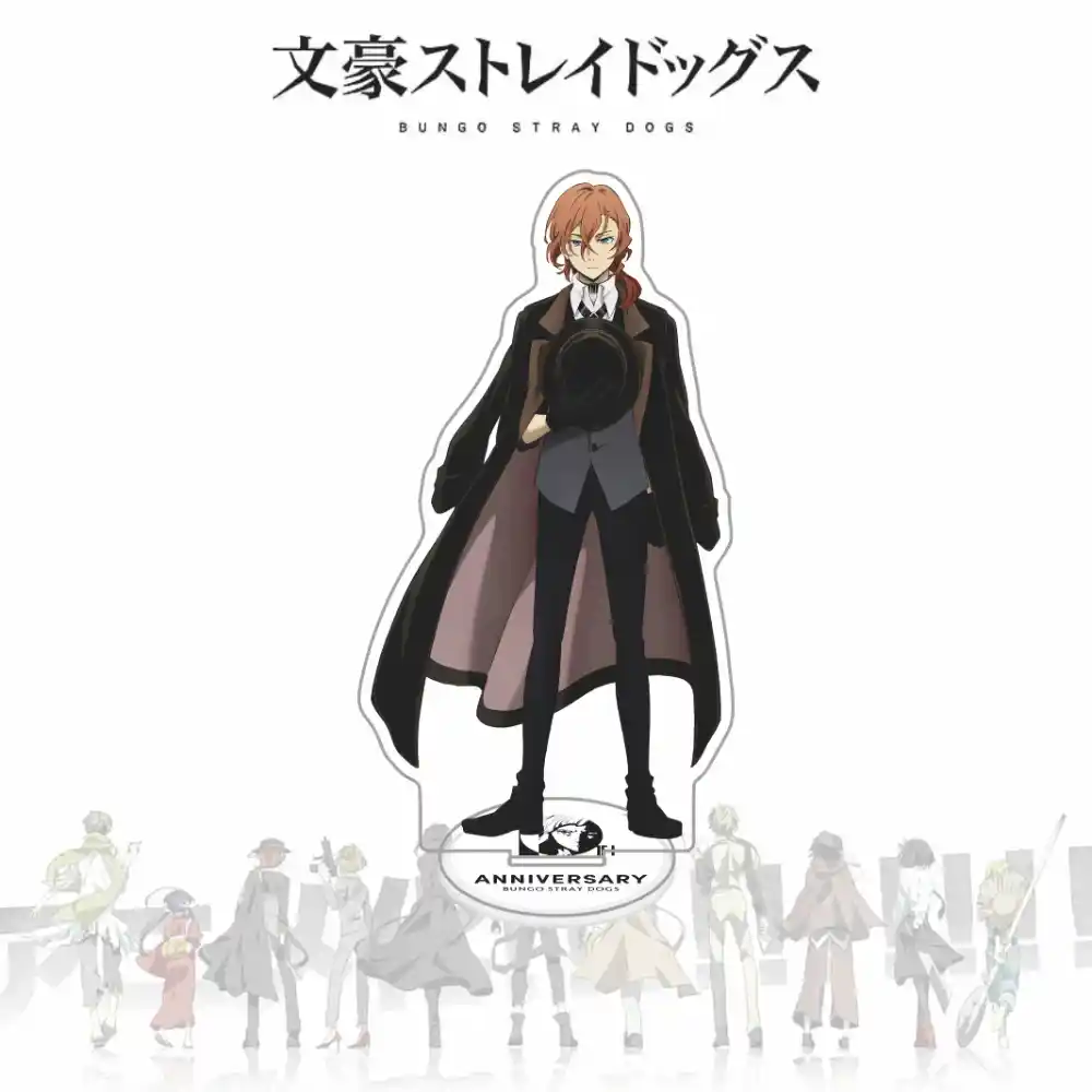 Bungou Stray Dogs 10th Anniversary Acrylic Stand, Osamu Dazai Chuya Nakahara Figure, Armed Custom Charm Phone Personalized, Keychain, Mô Hình Đứng Standee Anime, In 2 Mặt, Cao 6cm, Trang Trí Decor Bàn Học, Balo 4 Bungou Stray Dogs 10th Anniversary Acrylic Stand, Osamu Dazai Chuya Nakahara Figure, Armed Custom Charm Phone Personalized, Keychain, Mô Hình Đứng Standee Anime, In 2 Mặt, Cao 6cm, Trang Trí Decor Bàn Học, Balo - Ảnh 4