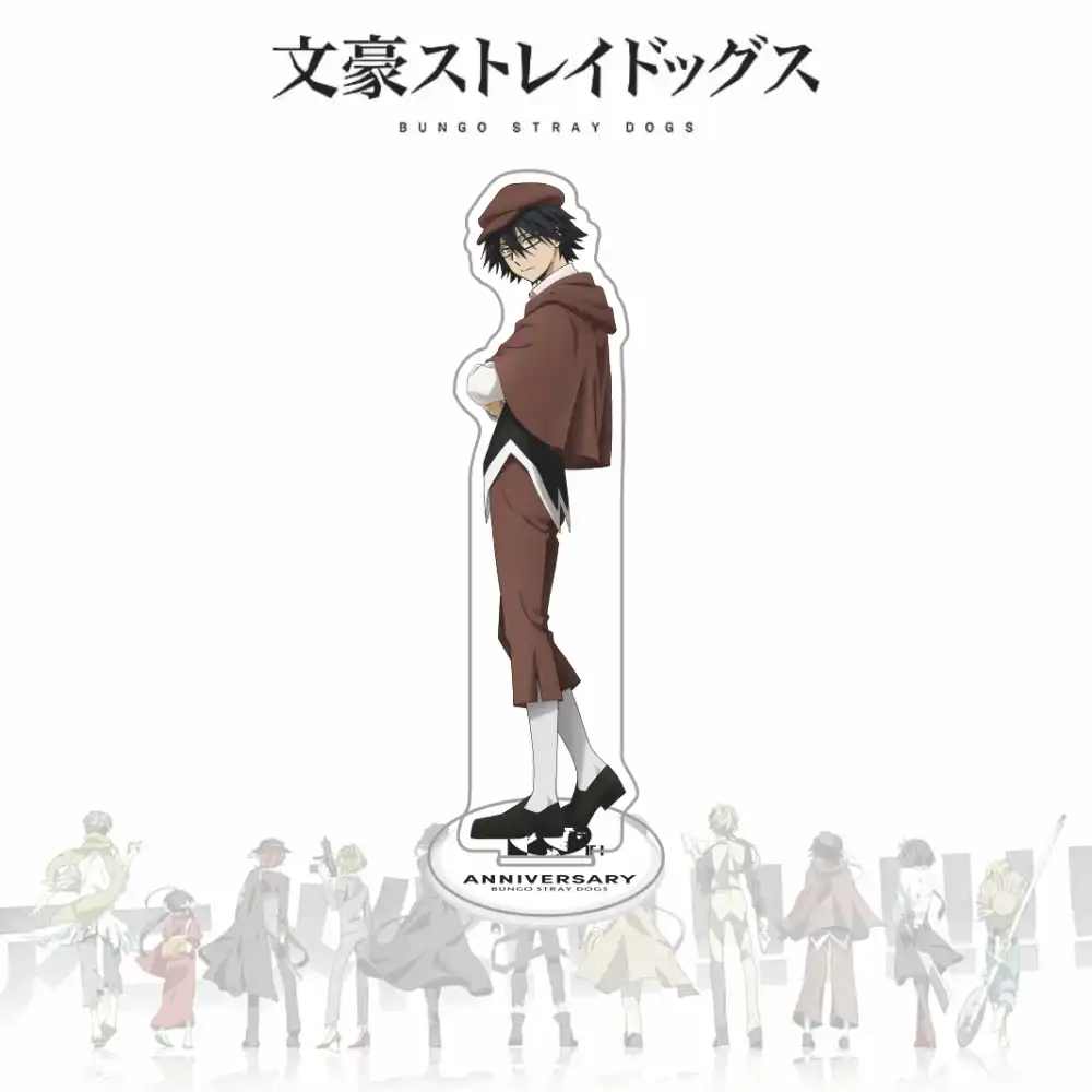 Bungou Stray Dogs 10th Anniversary Acrylic Stand, Osamu Dazai Chuya Nakahara Figure, Armed Custom Charm Phone Personalized, Keychain, Mô Hình Đứng Standee Anime, In 2 Mặt, Cao 6cm, Trang Trí Decor Bàn Học, Balo 8 Bungou Stray Dogs 10th Anniversary Acrylic Stand, Osamu Dazai Chuya Nakahara Figure, Armed Custom Charm Phone Personalized, Keychain, Mô Hình Đứng Standee Anime, In 2 Mặt, Cao 6cm, Trang Trí Decor Bàn Học, Balo - Ảnh 8