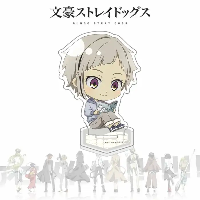Bungou Stray Dogs Acrylic Stand, Osamu Dazai Chuya Nakahara Chibi Reading Figure, Cute Custom Charm Phone Personalized, Keychain, Mô Hình Đứng Standee Anime, In 2 Mặt, Cao 6cm, Trang Trí Decor Bàn Học, Balo 5 Bungou Stray Dogs Acrylic Stand, Osamu Dazai Chuya Nakahara Chibi Reading Figure, Cute Custom Charm Phone Personalized, Keychain, Mô Hình Đứng Standee Anime, In 2 Mặt, Cao 6cm, Trang Trí Decor Bàn Học, Balo - Ảnh 5