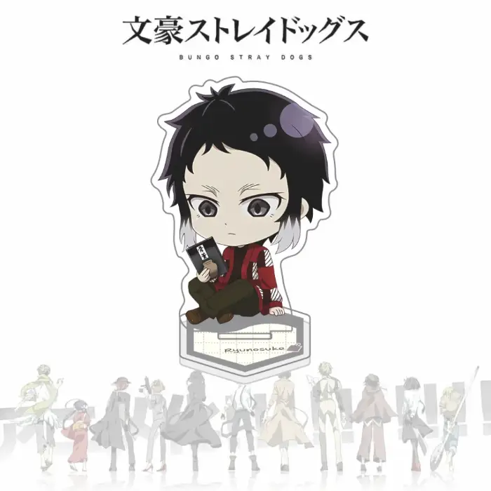 Bungou Stray Dogs Acrylic Stand, Osamu Dazai Chuya Nakahara Chibi Reading Figure, Cute Custom Charm Phone Personalized, Keychain, Mô Hình Đứng Standee Anime, In 2 Mặt, Cao 6cm, Trang Trí Decor Bàn Học, Balo 6 Bungou Stray Dogs Acrylic Stand, Osamu Dazai Chuya Nakahara Chibi Reading Figure, Cute Custom Charm Phone Personalized, Keychain, Mô Hình Đứng Standee Anime, In 2 Mặt, Cao 6cm, Trang Trí Decor Bàn Học, Balo - Ảnh 6