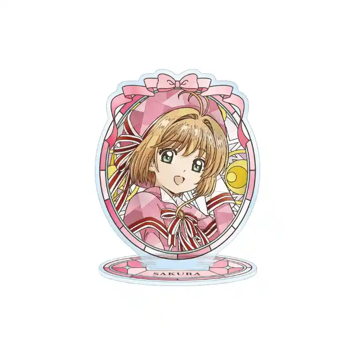 Cardcaptor Sakura Kinomoto Sakura Acrylic Stand Keychain Stained Glass Style Anime Custom Charm Phone Personalized, Keychain, Mô Hình Đứng Standee Anime, In 2 Mặt, Cao 6cm, Trang Trí Decor Bàn Học, Balo 3 Cardcaptor Sakura Kinomoto Sakura Acrylic Stand Keychain Stained Glass Style Anime Custom Charm Phone Personalized, Keychain, Mô Hình Đứng Standee Anime, In 2 Mặt, Cao 6cm, Trang Trí Decor Bàn Học, Balo - Ảnh 3