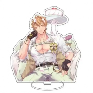 Cartoon Anime Nu Carnival Cosplay Acrylic Keychains Stand Nu: Carnival Eiden Aster Blade Custom Charm Phone Personalized, Keychain, Mô Hình Đứng Standee Anime, In 2 Mặt, Cao 6cm, Trang Trí Decor Bàn Học, Balo