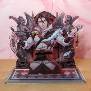 Castlevania Trevor Belmont Layered Acrylic Double Layer Standee Figure Table Decor Custom Charm Phone Personalized, Keychain, Mô Hình Đứng Standee Anime, In 2 Mặt, Cao 6cm, Trang Trí Decor Bàn Học, Balo