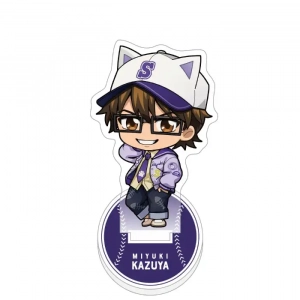 Ce Of Diamond Acrylic Stand Figure, Chibi Cat Ears Series, Eijun Sawamura Kazuya Miyuki Custom Charm Phone Personalized, Keychain, Mô Hình Đứng Standee Anime, In 2 Mặt, Cao 6cm, Trang Trí Decor Bàn Học, Balo