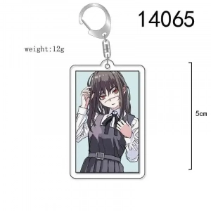 Chainsaw Man Anime Acrylic Stand Keychain Devil Hunter Character Desktop Display Ornament Custom Charm Phone Personalized, Keychain, Mô Hình Đứng Standee Anime, In 2 Mặt, Cao 6cm, Trang Trí Decor Bàn Học, Balo