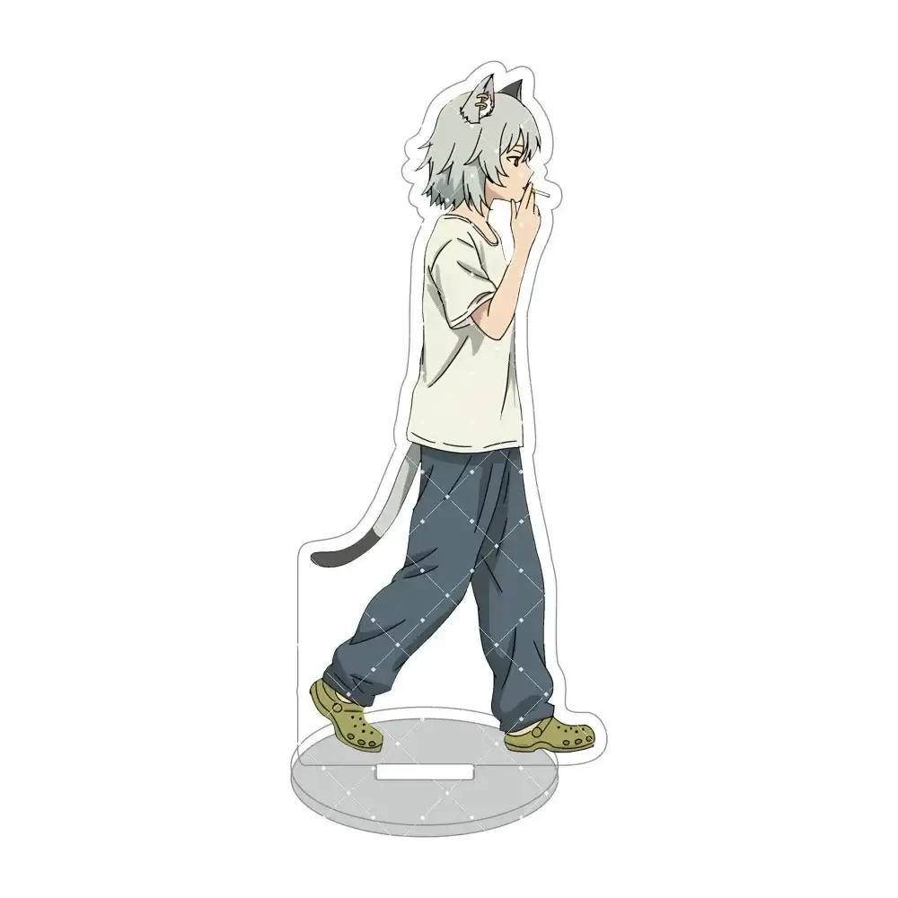 Chainsmoker Cat Yani Neko Acrylic Stand Keychain Anime Desktop Ornament Niko Ethan Kansai Custom Charm Phone Personalized, Keychain, Mô Hình Đứng Standee Anime, In 2 Mặt, Cao 6cm, Trang Trí Decor Bàn Học, Balo 2 Chainsmoker Cat Yani Neko Acrylic Stand Keychain Anime Desktop Ornament Niko Ethan Kansai Custom Charm Phone Personalized, Keychain, Mô Hình Đứng Standee Anime, In 2 Mặt, Cao 6cm, Trang Trí Decor Bàn Học, Balo - Ảnh 2