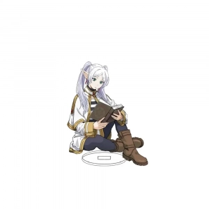 Charm Anime Journey's End Frieren At The Funeral 1 Acrylic Stand Model Cosplay Characters Custom Charm Phone Personalized, Keychain, Mô Hình Đứng Standee Anime, In 2 Mặt, Cao 6cm, Trang Trí Decor Bàn Học, Balo