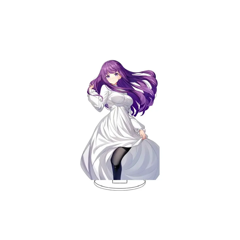 Charm Anime Journey's End Frieren At The Funeral 1 Acrylic Stand Model Cosplay Characters Custom Charm Phone Personalized, Keychain, Mô Hình Đứng Standee Anime, In 2 Mặt, Cao 6cm, Trang Trí Decor Bàn Học, Balo 3 Charm Anime Journey's End Frieren At The Funeral 1 Acrylic Stand Model Cosplay Characters Custom Charm Phone Personalized, Keychain, Mô Hình Đứng Standee Anime, In 2 Mặt, Cao 6cm, Trang Trí Decor Bàn Học, Balo - Ảnh 3