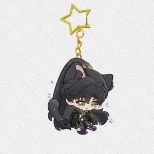 Charm Anime Love And Deepspace Acrylic Keychain Stand Model Cosplay Characters Ornament Custom Charm Phone Personalized, Keychain, Mô Hình Đứng Standee Anime,  In 2 Mặt, Cao 6cm, Trang Trí Decor Bàn Học, Balo