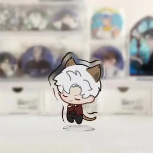 Charm Anime Love And Deepspace Acrylic Stand Model Cosplay Characters Ornament Custom Charm Phone Personalized, Keychain, Mô Hình Đứng Standee Anime, In 2 Mặt, Cao 6cm, Trang Trí Decor Bàn Học, Balo