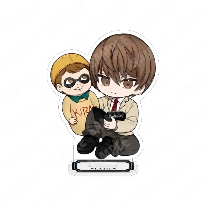 Chibi Death Note Acrylic Stand Keychain L Light Anime Desktop Decor Gift For Fans Custom Charm Phone Personalized, Keychain, Mô Hình Đứng Standee Anime, In 2 Mặt, Cao 6cm, Trang Trí Decor Bàn Học, Balo 4 Chibi Death Note Acrylic Stand Keychain L Light Anime Desktop Decor Gift For Fans Custom Charm Phone Personalized, Keychain, Mô Hình Đứng Standee Anime, In 2 Mặt, Cao 6cm, Trang Trí Decor Bàn Học, Balo - Ảnh 4