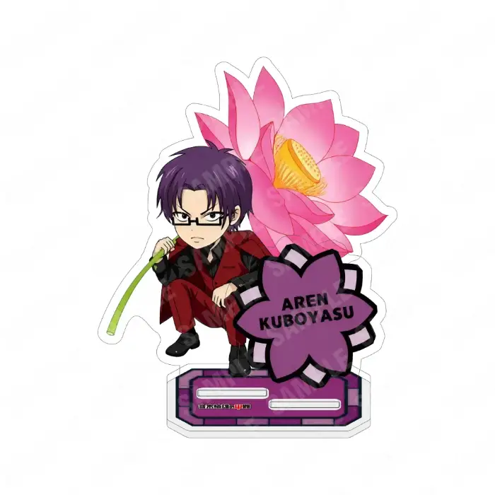 Chibi Flower Ver. Saiki K. Double Insert Acrylic Stand Keychain Kusuo Kaidou Anime Custom Charm Phone Personalized, Keychain, Mô Hình Đứng Standee Anime, In 2 Mặt, Cao 6cm, Trang Trí Decor Bàn Học, Balo 5 Chibi Flower Ver. Saiki K. Double Insert Acrylic Stand Keychain Kusuo Kaidou Anime Custom Charm Phone Personalized, Keychain, Mô Hình Đứng Standee Anime, In 2 Mặt, Cao 6cm, Trang Trí Decor Bàn Học, Balo - Ảnh 5