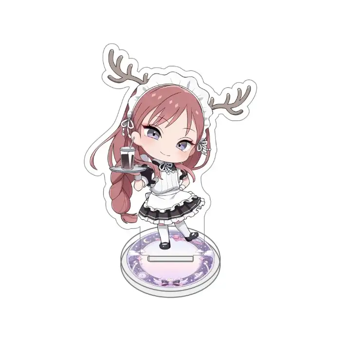 Chrono Kaguya Acrylic Stand Keychain Double Sided Cute Kawaii Cafe Maid Chibi Desk Custom Charm Phone Personalized, Keychain, Mô Hình Đứng Standee Anime, In 2 Mặt, Cao 6cm, Trang Trí Decor Bàn Học, Balo 2 Chrono Kaguya Acrylic Stand Keychain Double Sided Cute Kawaii Cafe Maid Chibi Desk Custom Charm Phone Personalized, Keychain, Mô Hình Đứng Standee Anime, In 2 Mặt, Cao 6cm, Trang Trí Decor Bàn Học, Balo - Ảnh 2