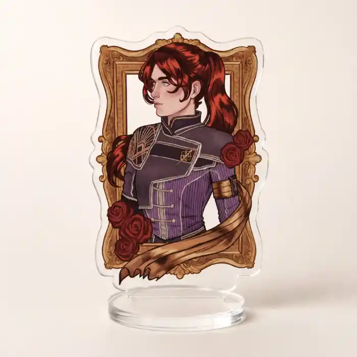 Clair Obscur Expedition 33 Sciel Vintage Golden Frame Red Rose Acrylic Stand Model Plate Game Custom Charm Phone Personalized, Keychain, Mô Hình Đứng Standee Anime, In 2 Mặt, Cao 6cm, Trang Trí Decor Bàn Học, Balo 3 Clair Obscur Expedition 33 Sciel Vintage Golden Frame Red Rose Acrylic Stand Model Plate Game Custom Charm Phone Personalized, Keychain, Mô Hình Đứng Standee Anime, In 2 Mặt, Cao 6cm, Trang Trí Decor Bàn Học, Balo - Ảnh 3