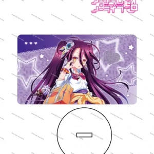 Classic 1 Anime No Game No Life Zero Acrylic Stand Modle Desktop Decoration Game Custom Charm Phone Personalized, Keychain, Mô Hình Đứng Standee Anime, In 2 Mặt, Cao 6cm, Trang Trí Decor Bàn Học, Balo