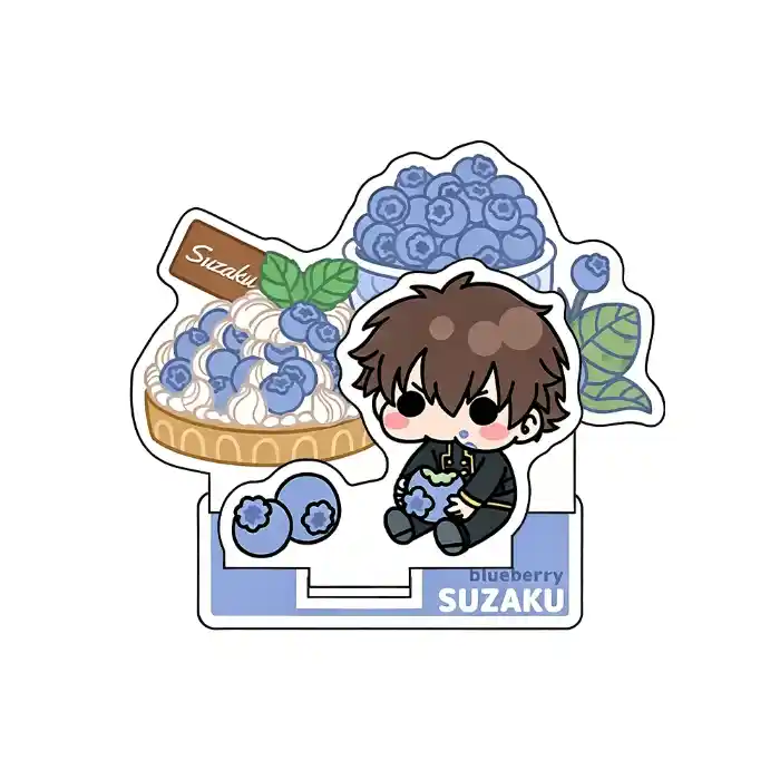 Code Geass Suzaku Kururugi Blueberry Dessert Q Ver Acrylic Stand Keychain Anime Otaku Custom Charm Phone Personalized, Keychain, Mô Hình Đứng Standee Anime, In 2 Mặt, Cao 6cm, Trang Trí Decor Bàn Học, Balo 2 Code Geass Suzaku Kururugi Blueberry Dessert Q Ver Acrylic Stand Keychain Anime Otaku Custom Charm Phone Personalized, Keychain, Mô Hình Đứng Standee Anime, In 2 Mặt, Cao 6cm, Trang Trí Decor Bàn Học, Balo - Ảnh 2