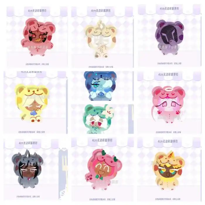 Cookie Run Kingdom Acrylic Standee Set Burning Spice Dark Choco White Lily Pure Vanilla Custom Charm Phone Personalized, Keychain, Mô Hình Đứng Standee Anime, In 2 Mặt, Cao 6cm, Trang Trí Decor Bàn Học, Balo 6 Cookie Run Kingdom Acrylic Standee Set Burning Spice Dark Choco White Lily Pure Vanilla Custom Charm Phone Personalized, Keychain, Mô Hình Đứng Standee Anime, In 2 Mặt, Cao 6cm, Trang Trí Decor Bàn Học, Balo - Ảnh 6
