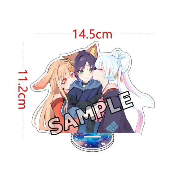 Cosmic Princess Kaguya! Anime Acrylic Stand Keychain Double Sided Sandwich Hd Print High Custom Charm Phone Personalized, Keychain, Mô Hình Đứng Standee Anime, In 2 Mặt, Cao 6cm, Trang Trí Decor Bàn Học, Balo 2 Cosmic Princess Kaguya! Anime Acrylic Stand Keychain Double Sided Sandwich Hd Print High Custom Charm Phone Personalized, Keychain, Mô Hình Đứng Standee Anime, In 2 Mặt, Cao 6cm, Trang Trí Decor Bàn Học, Balo - Ảnh 2