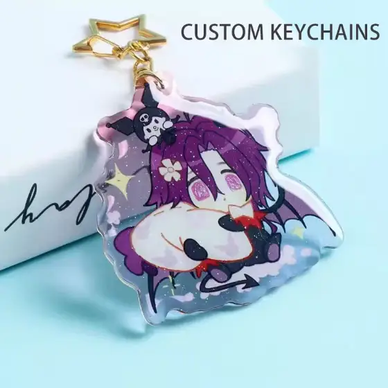 Custom Epoxy Keychains Cartoon Key Chain Photo Customized Anime Charms Hologram Clear Acrylic Custom Charm Phone Personalized, Keychain, Mô Hình Đứng Standee Anime, In 2 Mặt, Cao 6cm, Trang Trí Decor Bàn Học, Balo 5 Custom Epoxy Keychains Cartoon Key Chain Photo Customized Anime Charms Hologram Clear Acrylic Custom Charm Phone Personalized, Keychain, Mô Hình Đứng Standee Anime, In 2 Mặt, Cao 6cm, Trang Trí Decor Bàn Học, Balo - Ảnh 5