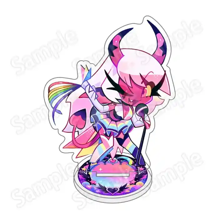 Cute Anime Hazbin Hotel Helluva Boss Acrylic Stand Figure Keychain Cartoon Character Custom Charm Phone Personalized, Keychain, Mô Hình Đứng Standee Anime, In 2 Mặt, Cao 6cm, Trang Trí Decor Bàn Học, Balo 4 Cute Anime Hazbin Hotel Helluva Boss Acrylic Stand Figure Keychain Cartoon Character Custom Charm Phone Personalized, Keychain, Mô Hình Đứng Standee Anime, In 2 Mặt, Cao 6cm, Trang Trí Decor Bàn Học, Balo - Ảnh 4