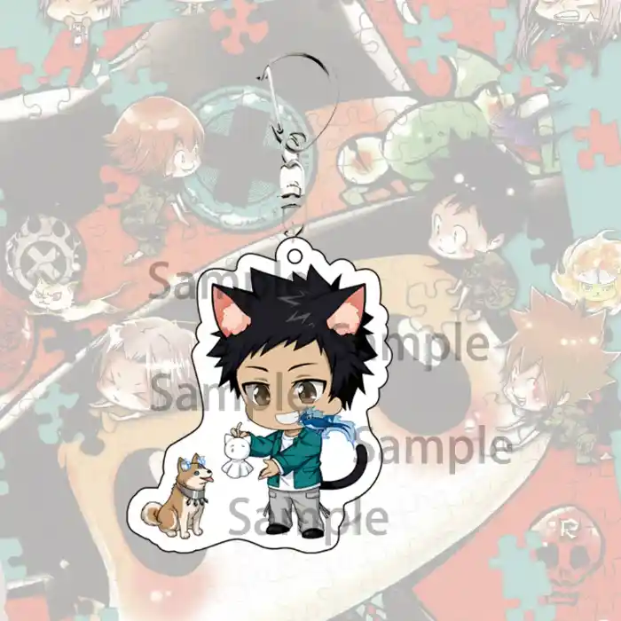 Cute Anime Katekyo Hitman Reborn Acrylic Stand Figure Tsunayoshi Mukuro Hayato Standing Custom Charm Phone Personalized, Keychain, Mô Hình Đứng Standee Anime, In 2 Mặt, Cao 6cm, Trang Trí Decor Bàn Học, Balo 3 Cute Anime Katekyo Hitman Reborn Acrylic Stand Figure Tsunayoshi Mukuro Hayato Standing Custom Charm Phone Personalized, Keychain, Mô Hình Đứng Standee Anime, In 2 Mặt, Cao 6cm, Trang Trí Decor Bàn Học, Balo - Ảnh 3