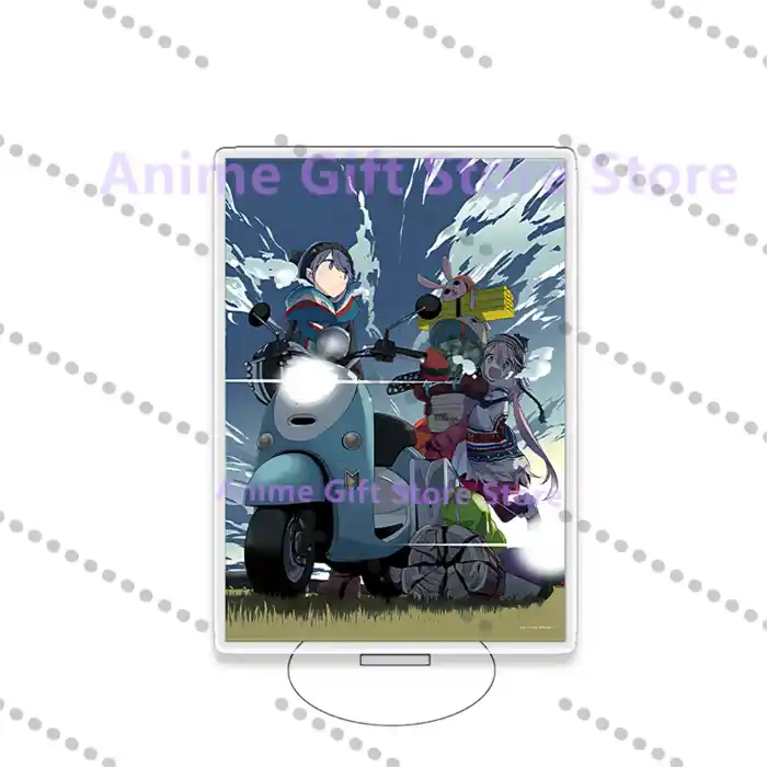 Cute Anime Laid-back Camp Acrylic Model Standing Sign Desktop Collection Ornaments Fan Gifts Custom Charm Phone Personalized, Keychain, Mô Hình Đứng Standee Anime, In 2 Mặt, Cao 6cm, Trang Trí Decor Bàn Học, Balo 3 Cute Anime Laid-back Camp Acrylic Model Standing Sign Desktop Collection Ornaments Fan Gifts Custom Charm Phone Personalized, Keychain, Mô Hình Đứng Standee Anime, In 2 Mặt, Cao 6cm, Trang Trí Decor Bàn Học, Balo - Ảnh 3
