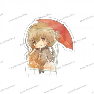 Cute Anime The Angel Next Door Spoils Me Rotten Acrylic Stand Collect Accessories Pendant For Custom Charm Phone Personalized, Keychain, Mô Hình Đứng Standee Anime,  In 2 Mặt, Cao 6cm, Trang Trí Decor Bàn Học, Balo