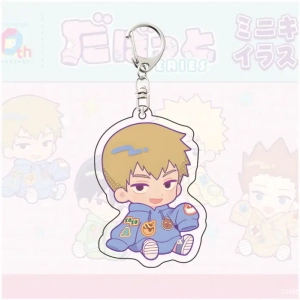 Cute Anime Tv Anime Mob Psycho 100 Iii Key Chain Acrylic Stand Figure Standing Model Custom Charm Phone Personalized, Keychain, Mô Hình Đứng Standee Anime, In 2 Mặt, Cao 6cm, Trang Trí Decor Bàn Học, Balo