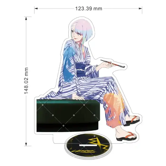 Cyberpunk Edgerunners Acrylic Stand Figure Lucy David Maine Dorio Cosplay Yukata Model Desk Custom Charm Phone Personalized, Keychain, Mô Hình Đứng Standee Anime, In 2 Mặt, Cao 6cm, Trang Trí Decor Bàn Học, Balo 3 Cyberpunk Edgerunners Acrylic Stand Figure Lucy David Maine Dorio Cosplay Yukata Model Desk Custom Charm Phone Personalized, Keychain, Mô Hình Đứng Standee Anime, In 2 Mặt, Cao 6cm, Trang Trí Decor Bàn Học, Balo - Ảnh 3