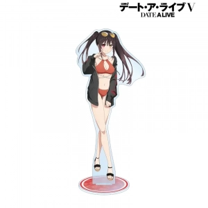 Date A Live V Acrylic Stand, Tokisaki Kurumi Tohka Figure, Dancer Ver. & Beach Date Theme Custom Charm Phone Personalized, Keychain, Mô Hình Đứng Standee Anime, In 2 Mặt, Cao 6cm, Trang Trí Decor Bàn Học, Balo