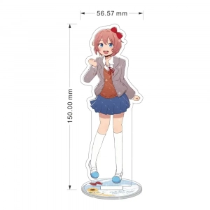 Ddlc Anime Acrylic Stand Figure Monika Sayori Yuri Natsuki Cosplay Model Plate Desk Decor Custom Charm Phone Personalized, Keychain, Mô Hình Đứng Standee Anime, In 2 Mặt, Cao 6cm, Trang Trí Decor Bàn Học, Balo