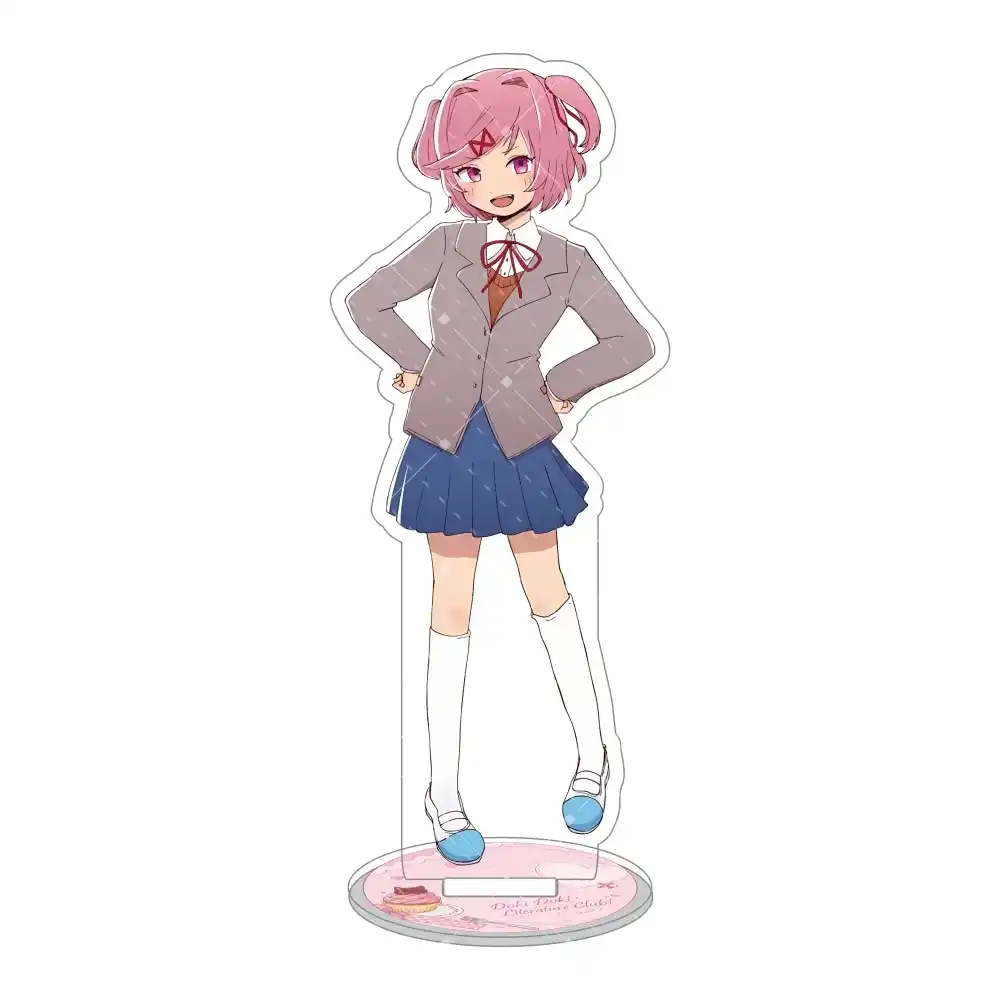 Ddlc Anime Acrylic Stand Figure Monika Sayori Yuri Natsuki Cosplay Model Plate Desk Decor Custom Charm Phone Personalized, Keychain, Mô Hình Đứng Standee Anime, In 2 Mặt, Cao 6cm, Trang Trí Decor Bàn Học, Balo 2 Ddlc Anime Acrylic Stand Figure Monika Sayori Yuri Natsuki Cosplay Model Plate Desk Decor Custom Charm Phone Personalized, Keychain, Mô Hình Đứng Standee Anime, In 2 Mặt, Cao 6cm, Trang Trí Decor Bàn Học, Balo - Ảnh 2