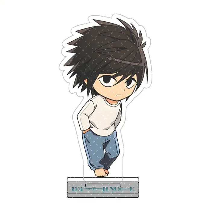 Death Note Acrylic Stand Figures Keychain Chibi Character Classic Anime Desktop Decor Custom Charm Phone Personalized, Keychain, Mô Hình Đứng Standee Anime, In 2 Mặt, Cao 6cm, Trang Trí Decor Bàn Học, Balo 5 Death Note Acrylic Stand Figures Keychain Chibi Character Classic Anime Desktop Decor Custom Charm Phone Personalized, Keychain, Mô Hình Đứng Standee Anime, In 2 Mặt, Cao 6cm, Trang Trí Decor Bàn Học, Balo - Ảnh 5