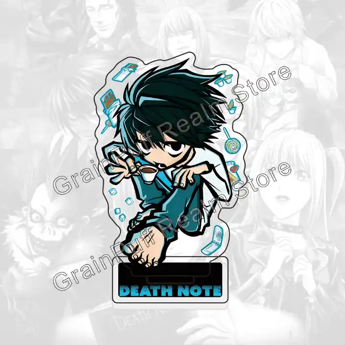 Death Note Acrylic Stand & Keychain, Light Yagami L Misa Ryuk Chibi Figure, Death Note Manga Custom Charm Phone Personalized, Keychain, Mô Hình Đứng Standee Anime, In 2 Mặt, Cao 6cm, Trang Trí Decor Bàn Học, Balo 1 Death Note Acrylic Stand & Keychain, Light Yagami L Misa Ryuk Chibi Figure, Death Note Manga Custom Charm Phone Personalized, Keychain, Mô Hình Đứng Standee Anime, In 2 Mặt, Cao 6cm, Trang Trí Decor Bàn Học, Balo