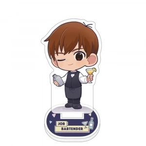 Delicious In Dungeon Kabru Acrylic Stand Keychain Pilot Uniform Chibi Anime Figure Desk Custom Charm Phone Personalized, Keychain, Mô Hình Đứng Standee Anime, In 2 Mặt, Cao 6cm, Trang Trí Decor Bàn Học, Balo