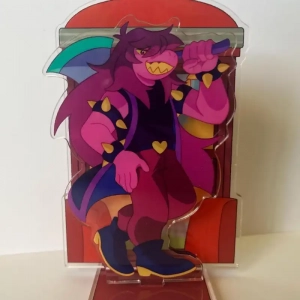 Deltarune Acrylic 1 Standee Kris Ralsei Susie Character Desk Display Figure Stand Custom Charm Phone Personalized, Keychain, Mô Hình Đứng Standee Anime, In 2 Mặt, Cao 6cm, Trang Trí Decor Bàn Học, Balo