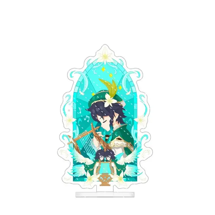Dōjin Works Genshin Impact Stained Windows 1 Acrylic Stand Figure Pvc Standing Model Plate Custom Charm Phone Personalized, Keychain, Mô Hình Đứng Standee Anime, In 2 Mặt, Cao 6cm, Trang Trí Decor Bàn Học, Balo 4 Dōjin Works Genshin Impact Stained Windows 1 Acrylic Stand Figure Pvc Standing Model Plate Custom Charm Phone Personalized, Keychain, Mô Hình Đứng Standee Anime, In 2 Mặt, Cao 6cm, Trang Trí Decor Bàn Học, Balo - Ảnh 4