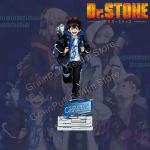 Dr. Stone Cyberpunk Style Acrylic Double-slot Standee – Futuristic Anime Display Figure, Desk Custom Charm Phone Personalized, Keychain, Mô Hình Đứng Standee Anime, In 2 Mặt, Cao 6cm, Trang Trí Decor Bàn Học, Balo