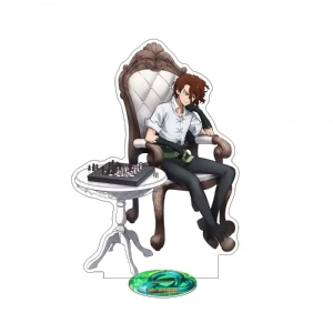 Dr. Stone Senku Xeno Stanley Chair 1 Double Sided Acrylic Stand Keychain 2026 New Anime Custom Charm Phone Personalized, Keychain, Mô Hình Đứng Standee Anime, In 2 Mặt, Cao 6cm, Trang Trí Decor Bàn Học, Balo