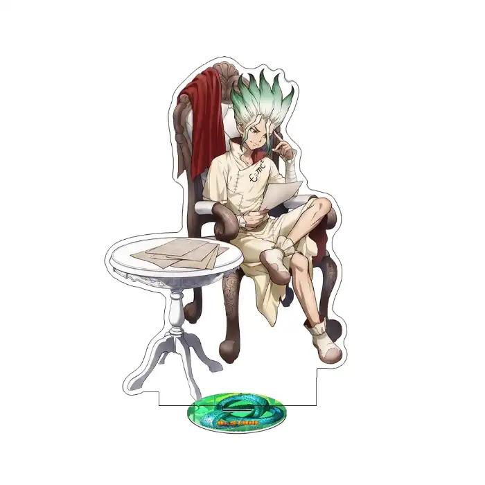 Dr. Stone Senku Xeno Stanley Chair 1 Double Sided Acrylic Stand Keychain 2026 New Anime Custom Charm Phone Personalized, Keychain, Mô Hình Đứng Standee Anime, In 2 Mặt, Cao 6cm, Trang Trí Decor Bàn Học, Balo 2 Dr. Stone Senku Xeno Stanley Chair 1 Double Sided Acrylic Stand Keychain 2026 New Anime Custom Charm Phone Personalized, Keychain, Mô Hình Đứng Standee Anime, In 2 Mặt, Cao 6cm, Trang Trí Decor Bàn Học, Balo - Ảnh 2