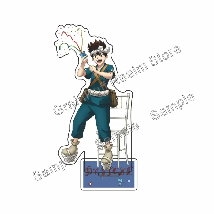 Dr.stone Celebration Acrylic Stand Key Chain Home Desk Decor For Fans New Custom Charm Phone Personalized, Keychain, Mô Hình Đứng Standee Anime, In 2 Mặt, Cao 6cm, Trang Trí Decor Bàn Học, Balo 3 Dr.stone Celebration Acrylic Stand Key Chain Home Desk Decor For Fans New Custom Charm Phone Personalized, Keychain, Mô Hình Đứng Standee Anime, In 2 Mặt, Cao 6cm, Trang Trí Decor Bàn Học, Balo - Ảnh 3